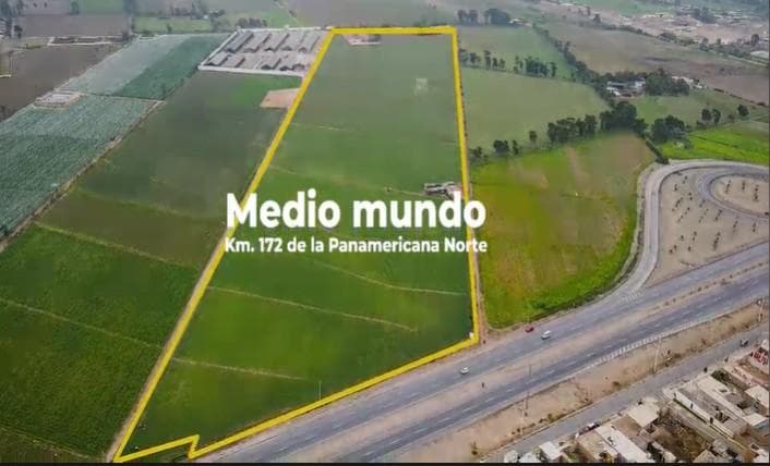 SE VENDE TERRENO EN EL NORTE DE LIMA 10.1HAS KM 172 - CARR. PANAMERICANA NORTE - 1