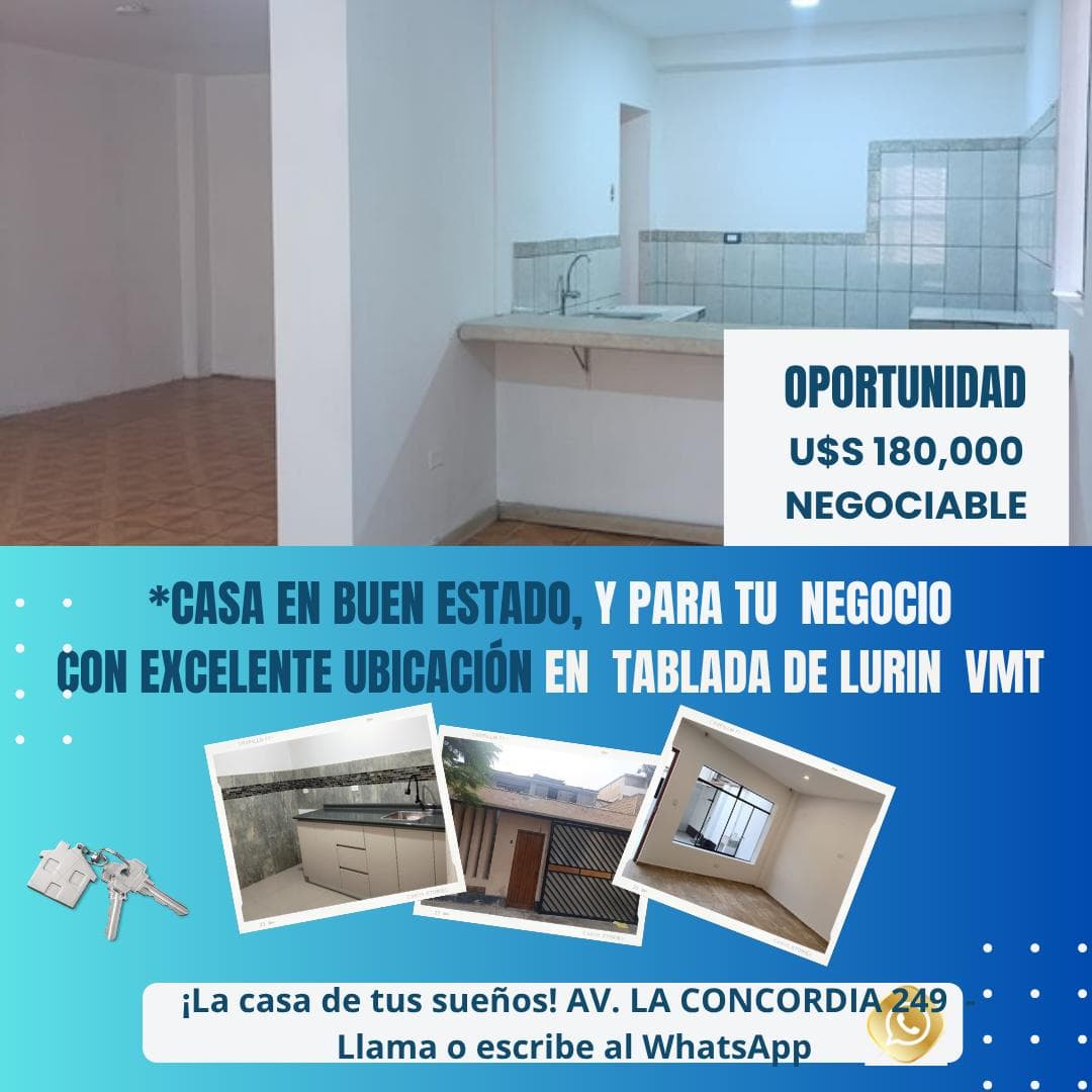 CASA MULTIFAMILIAR EN VILLA MARÍA DEL TRIUNFO - 1