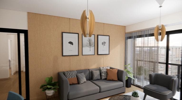 Flat de 3 dormitorios en edificio Boutique frente al Jockey plaza - 1