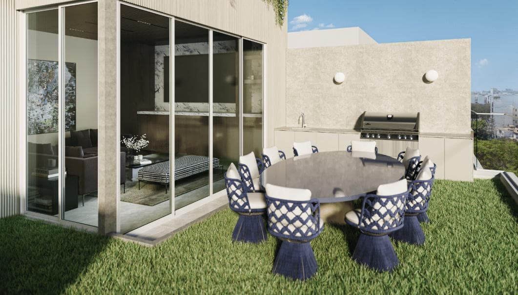 Dúplex moderno 3D en Miraflores con terraza cerca al Malecón - 1