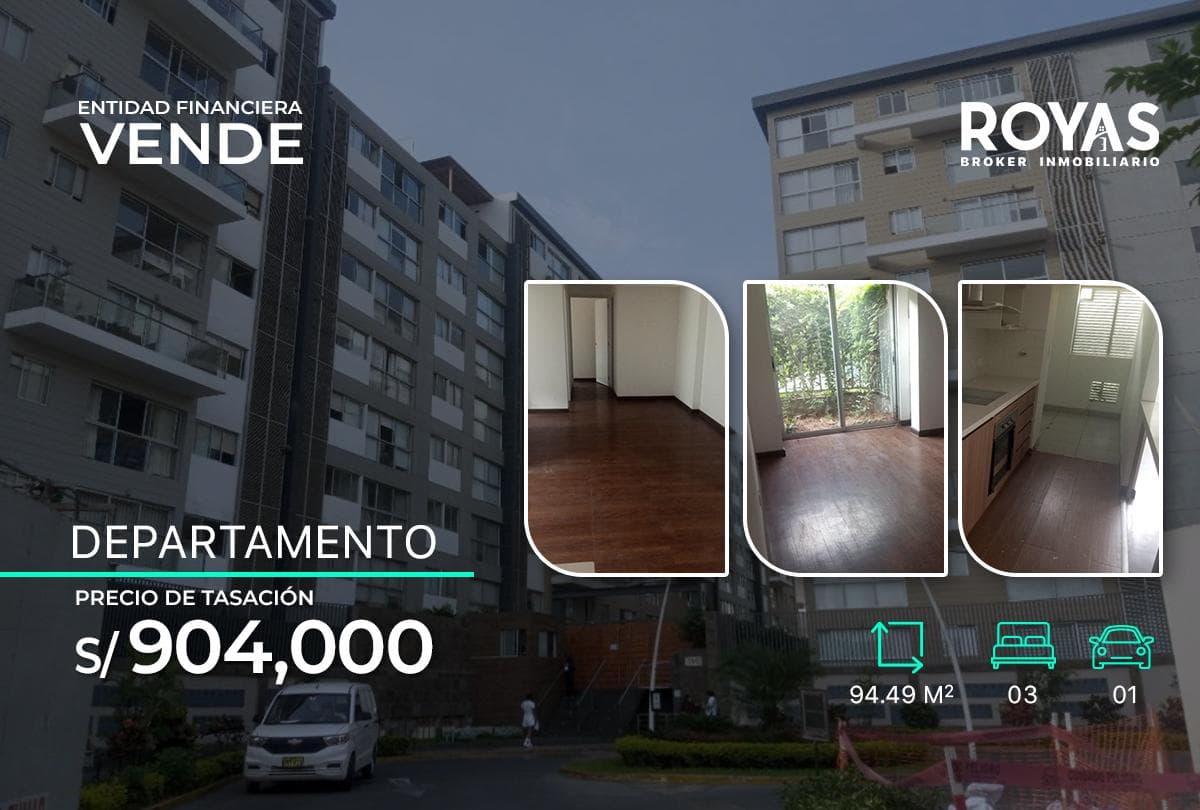 Entidad Financiera Vende Departamento en LIMA POLO HUNT- Surco - 1