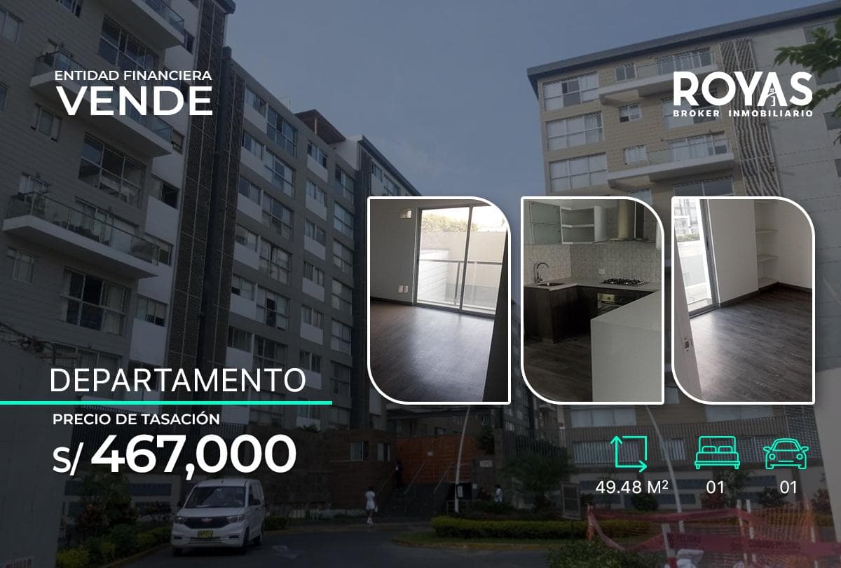 Entidad Financiera Vende Lindo Departamento en LIMA POLO HUNT CLUB - 1