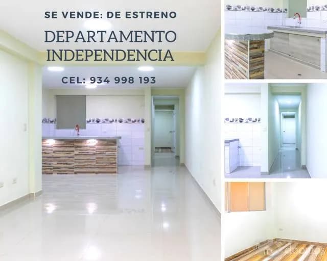 Departamento de Estreno en Zona Comercial y Barato - 1