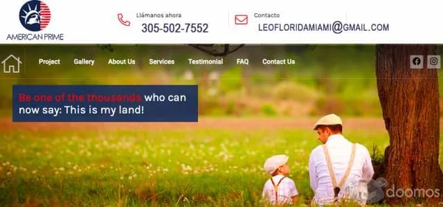 Venta de terrenos residenciales en Florida Estados Unidos - 1