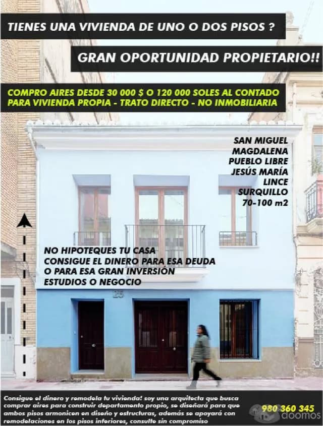 COMPRO AIRES INDEPENDIZADOS SAN MIGUEL - MAGDALENA - 1