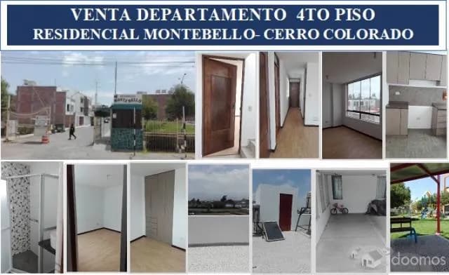 VENDO DEPARTAMENTO – RESIDENCIAL MONTEBELLO – (4TO PISO+AZOTEA+CUARTO LAVANDERIA+COCHERA) - 1