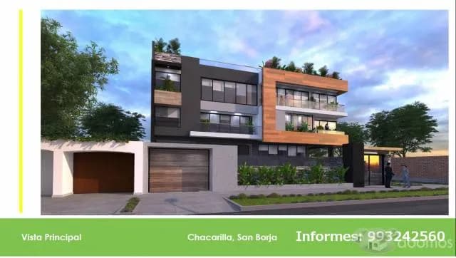Duplex vista calle Chacarilla San Borja limite Surco - 1