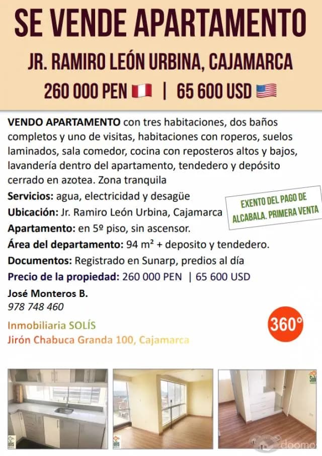Departamento a Estrenar en Venta - 1
