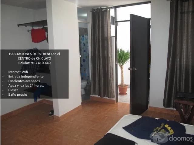 HABITACIONES EN EL CENTRO de CHICLAYO - 1