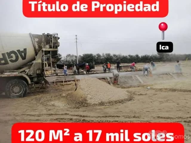 SE VENDE TERRENOS EN ICA - 1