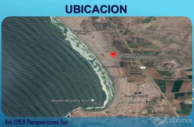 Terreno de Playa en Condominio Privado Cerro Azul - 1