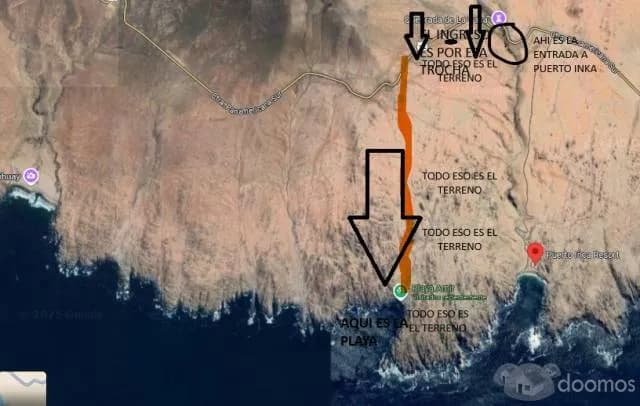 SE VENDE TERRENO EN TAYMARA, CHALA - AREQUIPA - 1