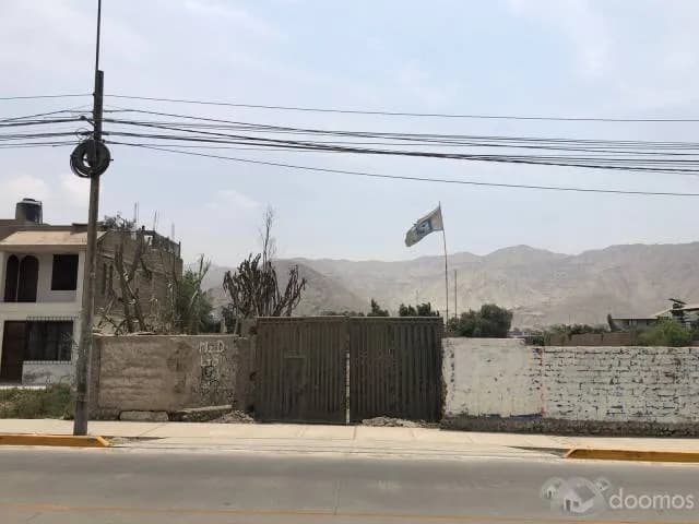 Alquiler Local 2000 M2 Ramiro Priale, Carapongo, Avenida Principal, Lurigancho-chosica, Huachipa,. - 1