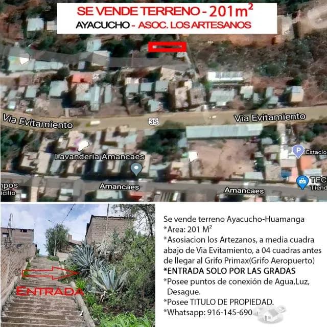 TERRENO AYACUCHO HUAMANGA - 1