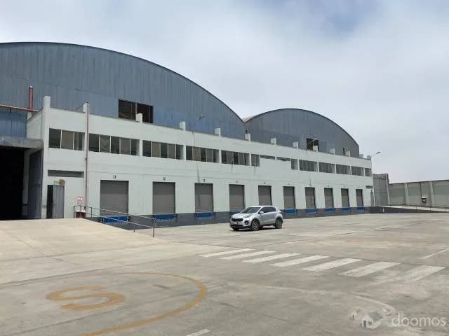 4,000m2-ALQUILER DE BODEGAS INDUSTRIALES EN LURIN-CON 12ML ALT-EN COMPLEJO INDUSTRIAL-TODO LOSA Y CON OFICINAS - 1