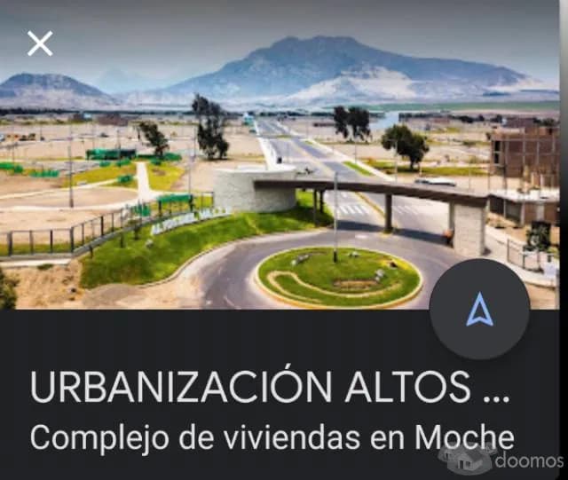 VENDO 3 LOTES JUNTOS EN URB ALTOS DEL VALLE - MOCHE - 1