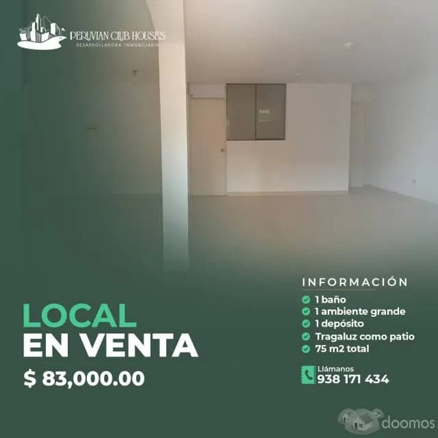 ¡¡AMPLIO LOCAL EN VENTA !! - 1