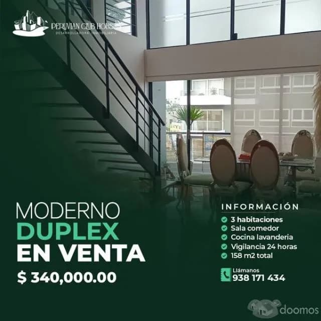 ¡DUPLEX EN VENTA EN MIRAFLORES! - 1