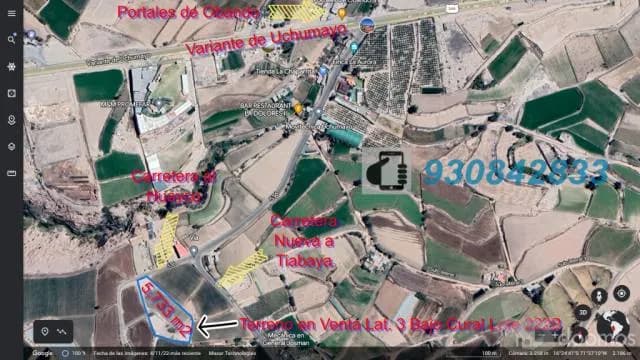 VENDO TERRENO COMO ACCIONES Y DERECHOS EN EL LATERAL 3, BAJO CURAL LOTE 222B - TIABAYA - 1