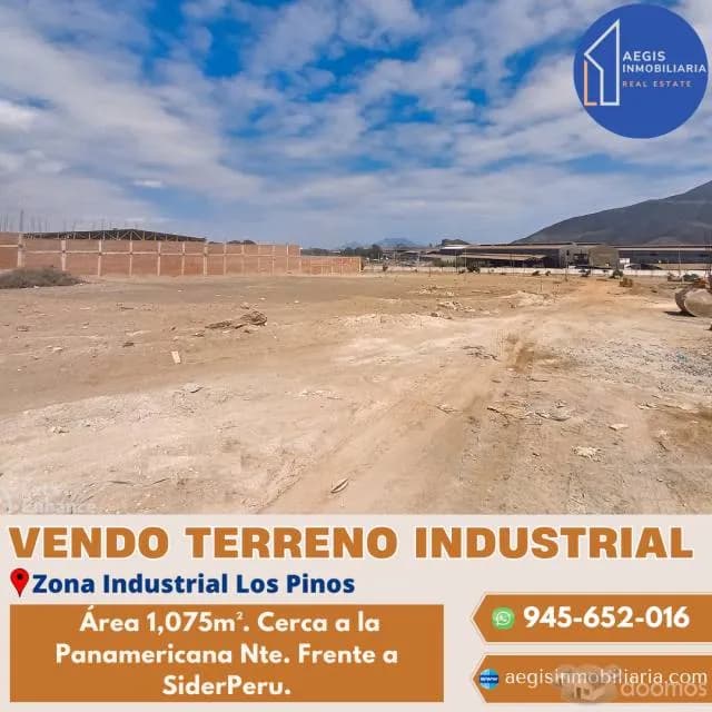 TERRENO INDUSTRIAL LOS PINOS CHIMBOTE - 1