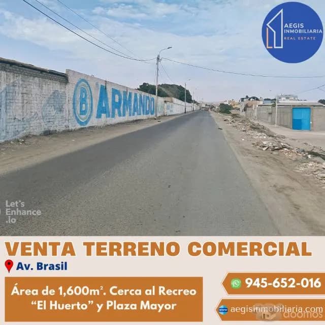 TERRENO 1600MT2 AV BRASIL NUEVO CHIMBOTE - 1