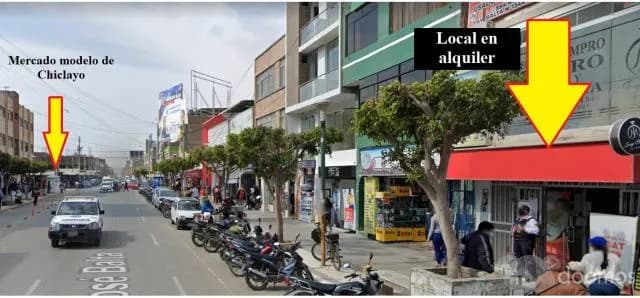 Alquiler de local comercial. Av. José Balta cdra. 13 - Chiclayo - 1