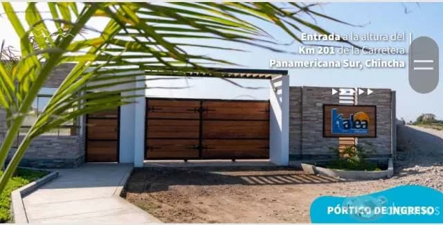 VENTA DE LOTES PARA CASA DE PLAYA EN LAS PLAYAS DE CHINCHA - 1