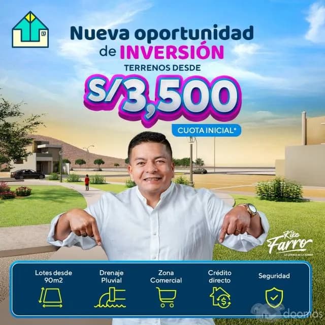 Venta de Lote Ciudad Villanova - 1