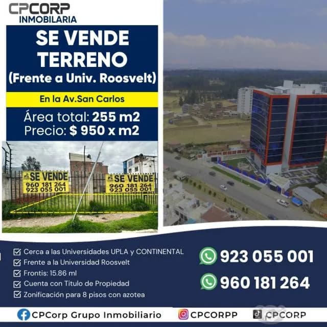 Venta De Terreno Comercial, inversion asegurada - 1