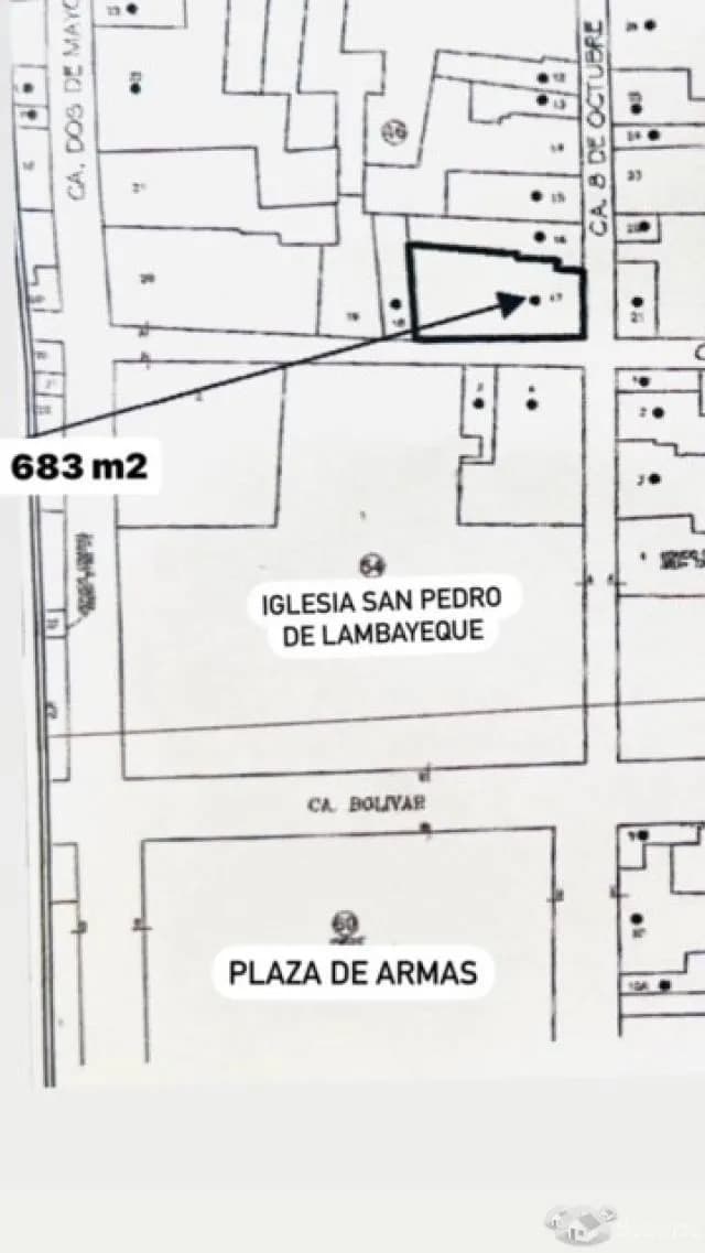 Terreno en Centro Histórico de Lambayeque - 2