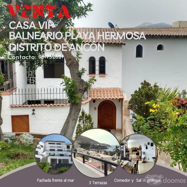 VENTA DE CASA DE PLAYA EN ANCÓN - 1