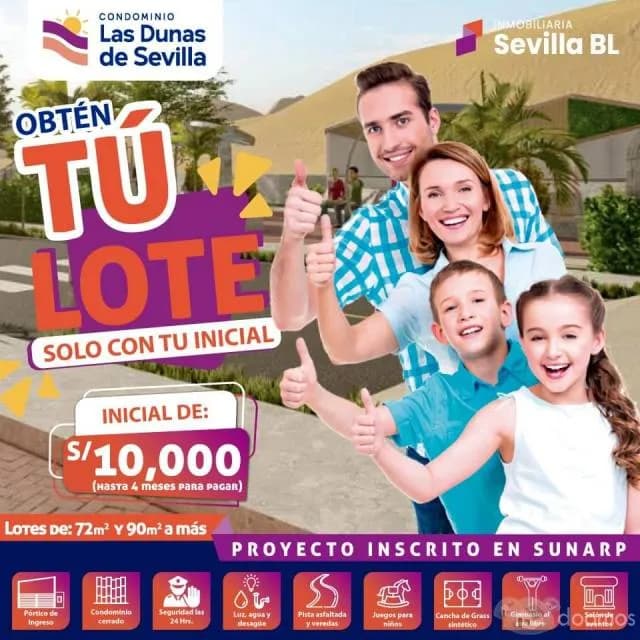 ¡¡OPORTUNIDAD DE INVERSIÓN !! SE VENDE TERRENO - Distrito Guadalupe - 1