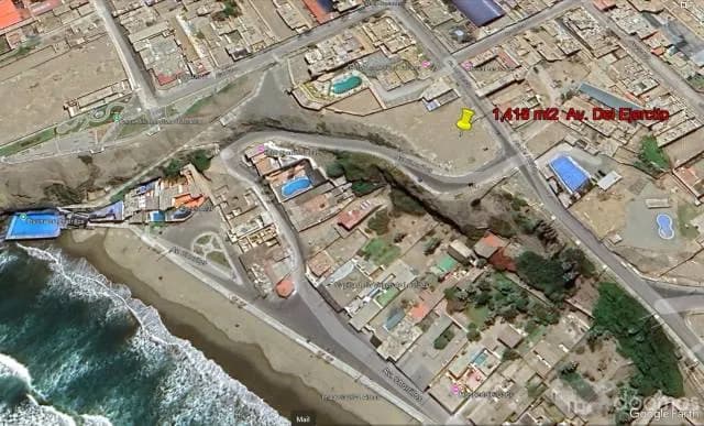 VENDO TERRENO EN BARRANCA, CON VISTA AL MAR - 1