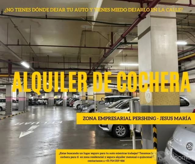 ALQUILER DE COCHERA - 1