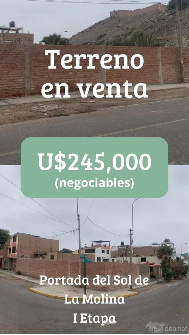 Venta de terreno en esquina - 1