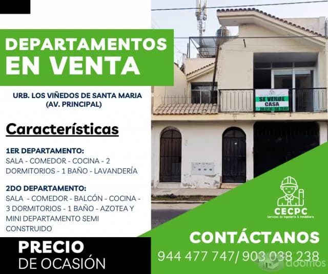 VENTA DE DEPARTAMENTO - 1