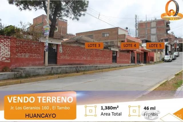 EXCELENTES TERRENOS EN VENTA EN EL TAMBO - HUANCAYO - 1