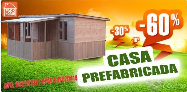 cuartos azotea madera prefabricados en Perú - 1
