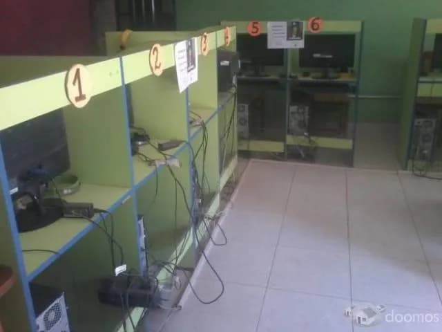 traspaso una cabina de internet listo para trabajar con clientela fija con 15 maquina AMD mas inpresora multi uso + un juego de pinball - 1