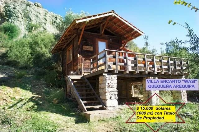 Vendo Terrenos Para Casa Campo en Quequeña de 1000 M2  $15000 - 1