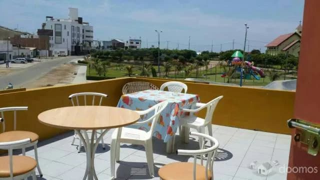 Alquiler por temporada Verano 2019 casa en playa San Bartolo capacidad 9 personas terraza Vista Mar - 1