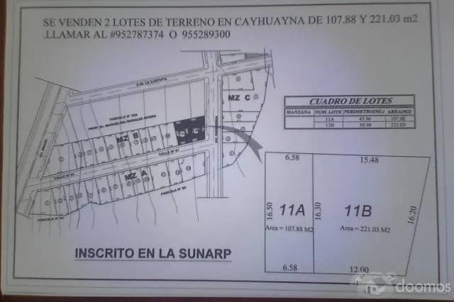 Lote de terreno ubicado en la esquina de la Av. Ingenieria y Jr. San Camilo - 1