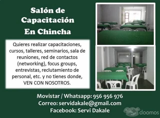 SALON DE CAPACITACION EN CHINCHA - 1