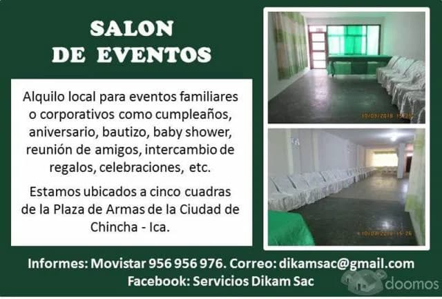 SALON DE RECEPCIONES - CHINCHA - 1