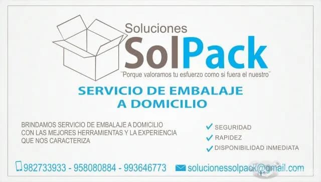 SERVICIO DE EMBALAJE A DOMICILIO - 1