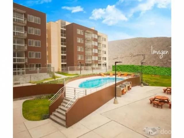 LINDO DEPARTAMENTO EN CHACLACAYO / CONDOMINIO CON PISCINA - 1