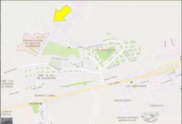 Vendo Terreno 200 Mtrs A Dos Cuadras Del Gol De Huampani - 1