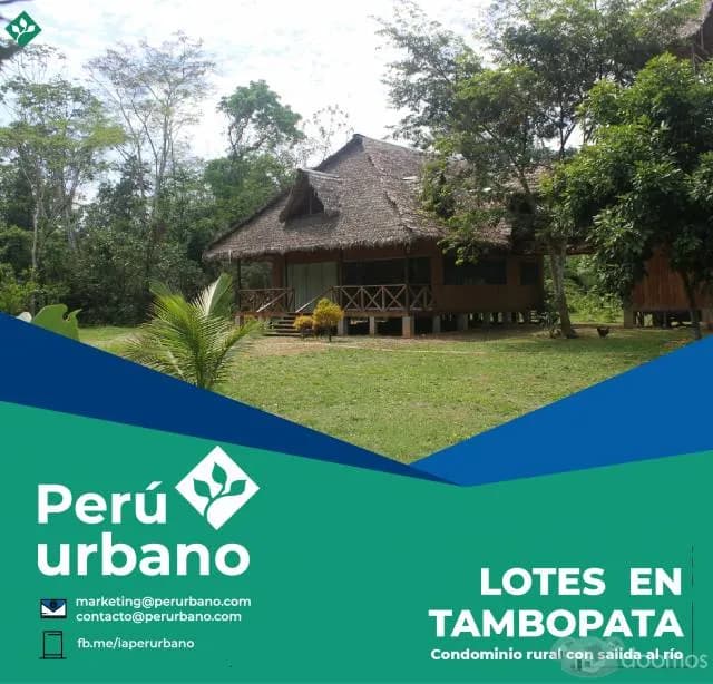 LOTES EN VENTA TAMBOPATA, HERMOSO CONDOMINIO EN TAMBOPATA, PUERTO MALDONADO, MADRE DE DIOS, CAMPESTRE - 1