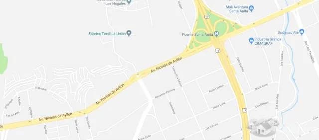 SE ALQUILA TERRENO INDUSTRIAL CERCA Al PUENTE SANTA ANITA - 1