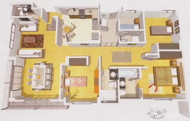 Vendo Departamento de 131 m2 en el 3 piso - 2